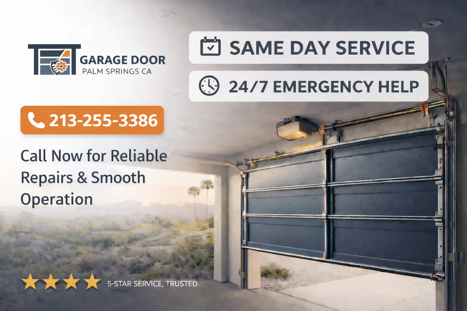Garage Door Palm Springs CA